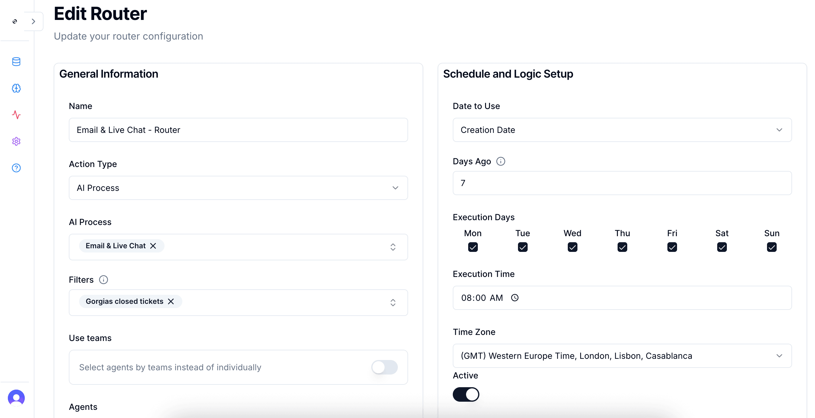 AI-powered work distribution and routing